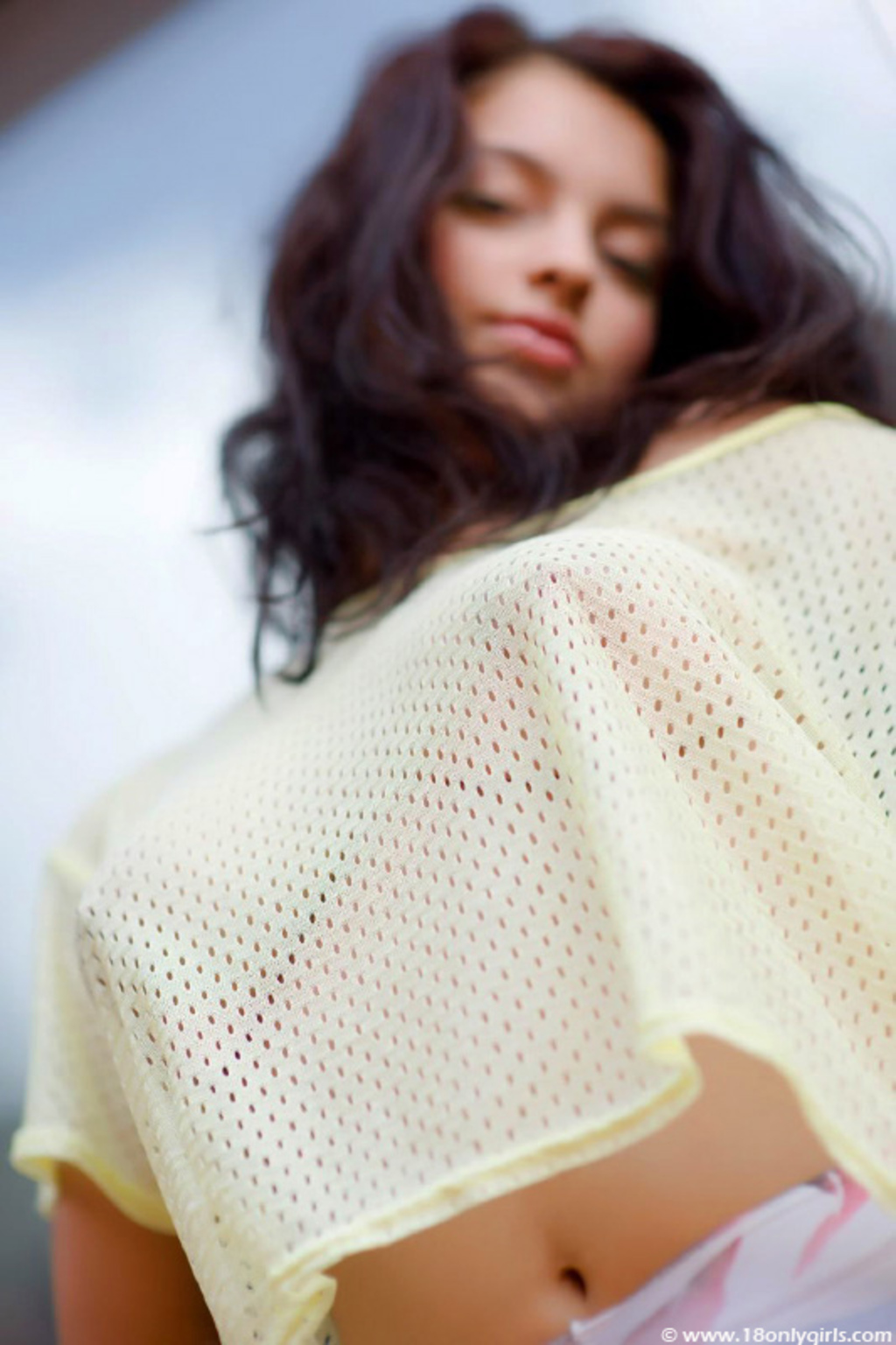 Busty Teen Strips Naked 04