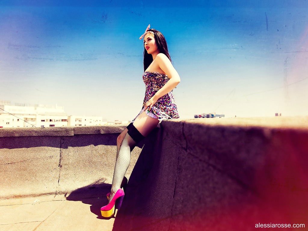 Alessia Rosse In Rooftop Summer Fun 14