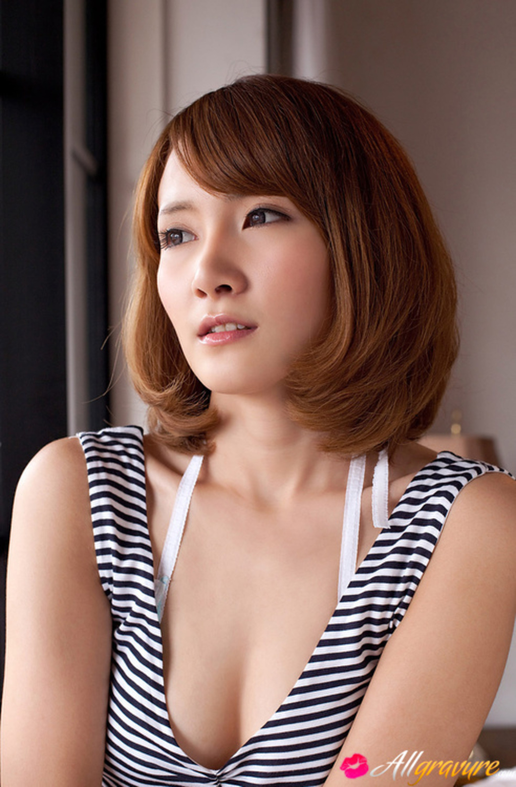 Misuzu Tachibana Baby Blue Lingerie 13