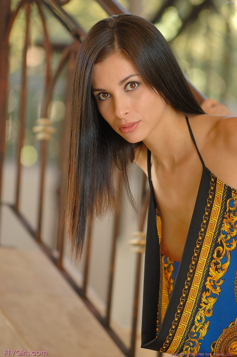 Tara gets naughty on the stairs 08