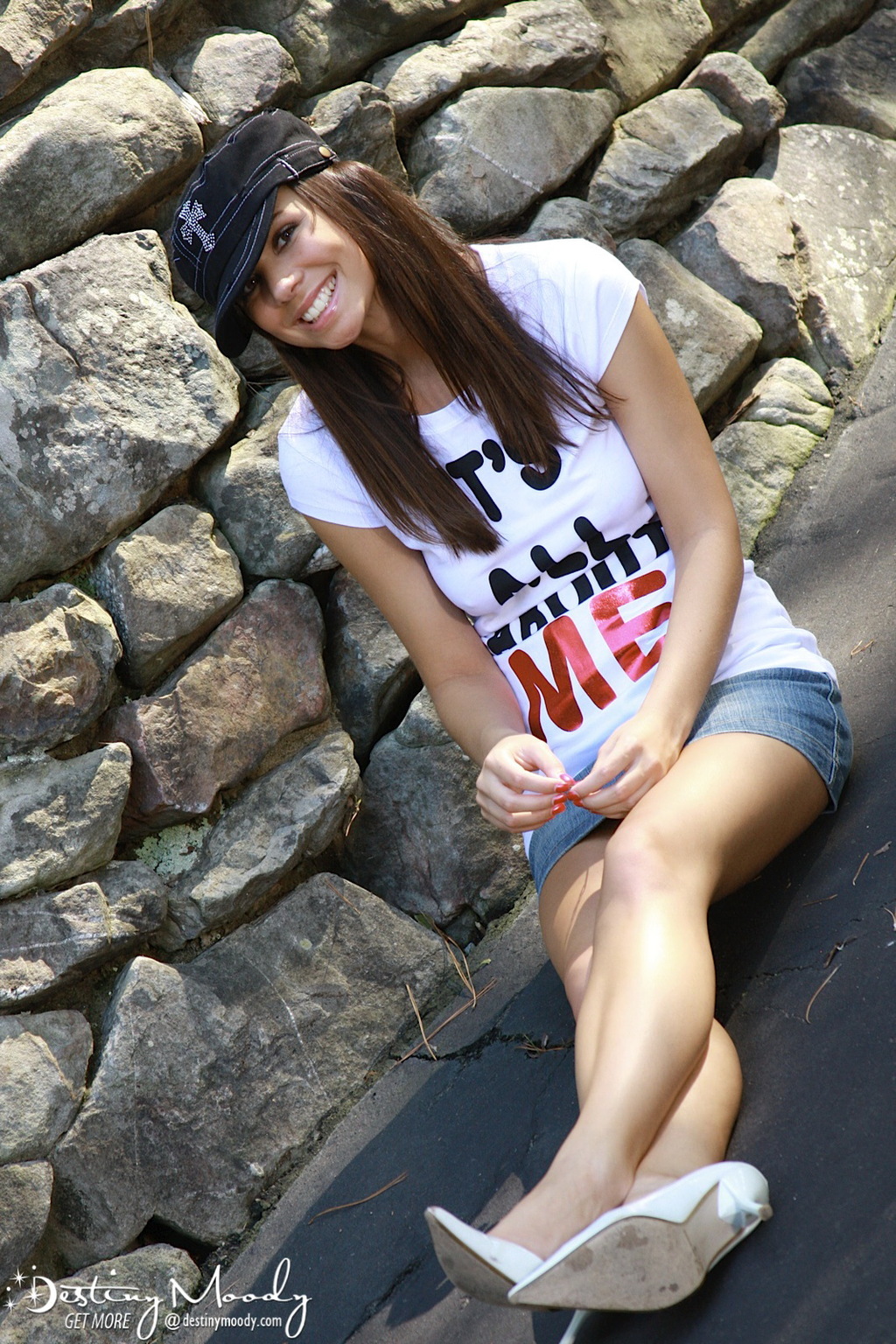 Brunette Teen Girl Destiny Moody 00