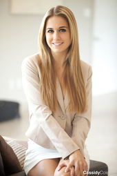 Cassidy Cole White Dress