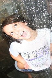 Shower time with a sexy teen