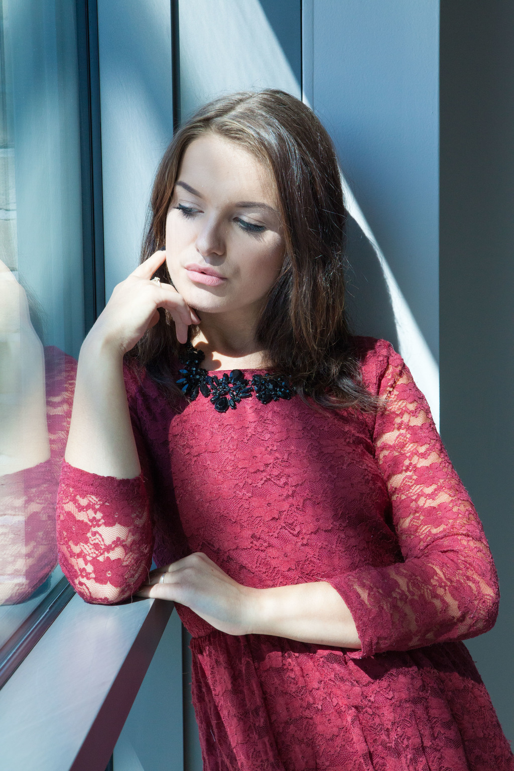 Rachel In Blue Feeling 01