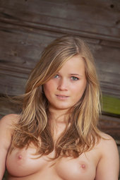 Sandy C Erotic Nude Girl Alone In The Forest