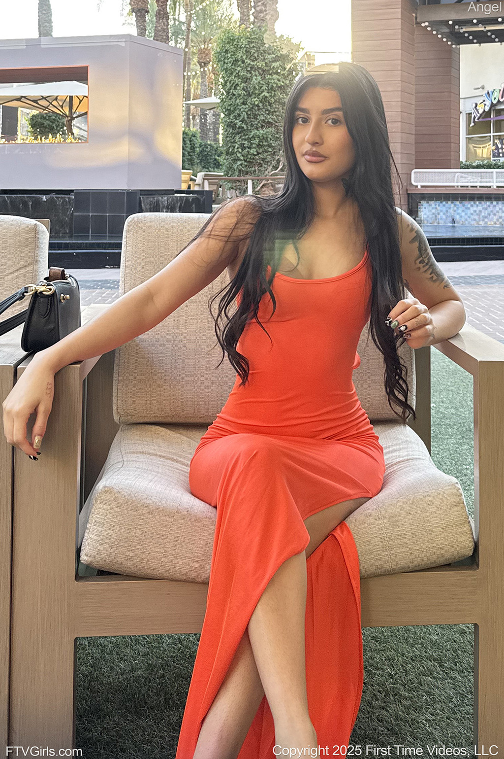 Angel In Sexy Red Teaser 13