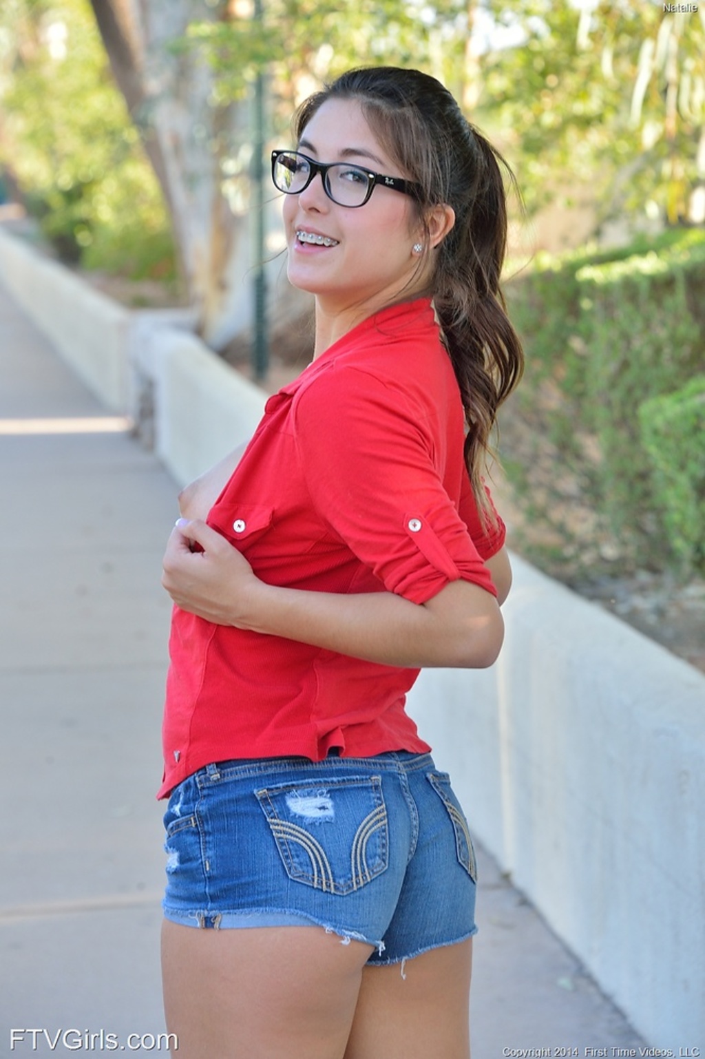 Natalie Flashing In Public 08