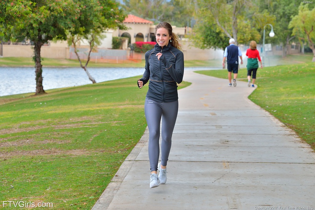 Reese In Cool Day For Jogging 00