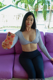 Jasmine In Purple Couch