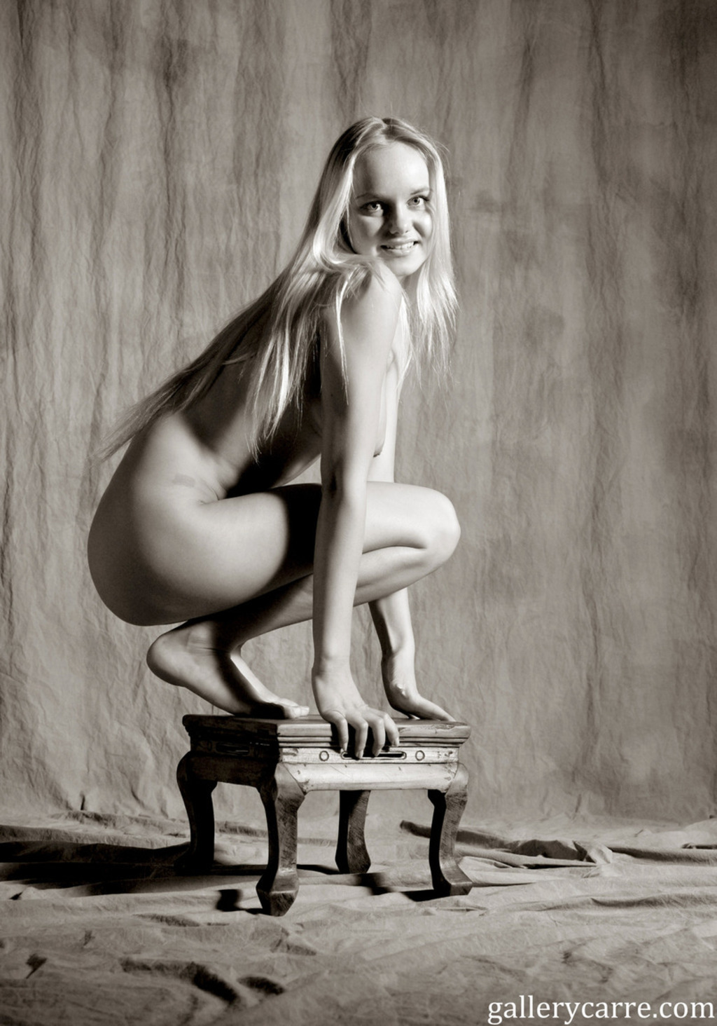 Anastasia On The Stool 10