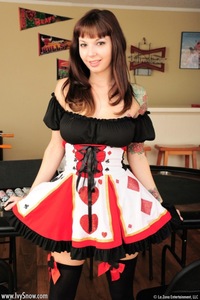 Sexy poker player