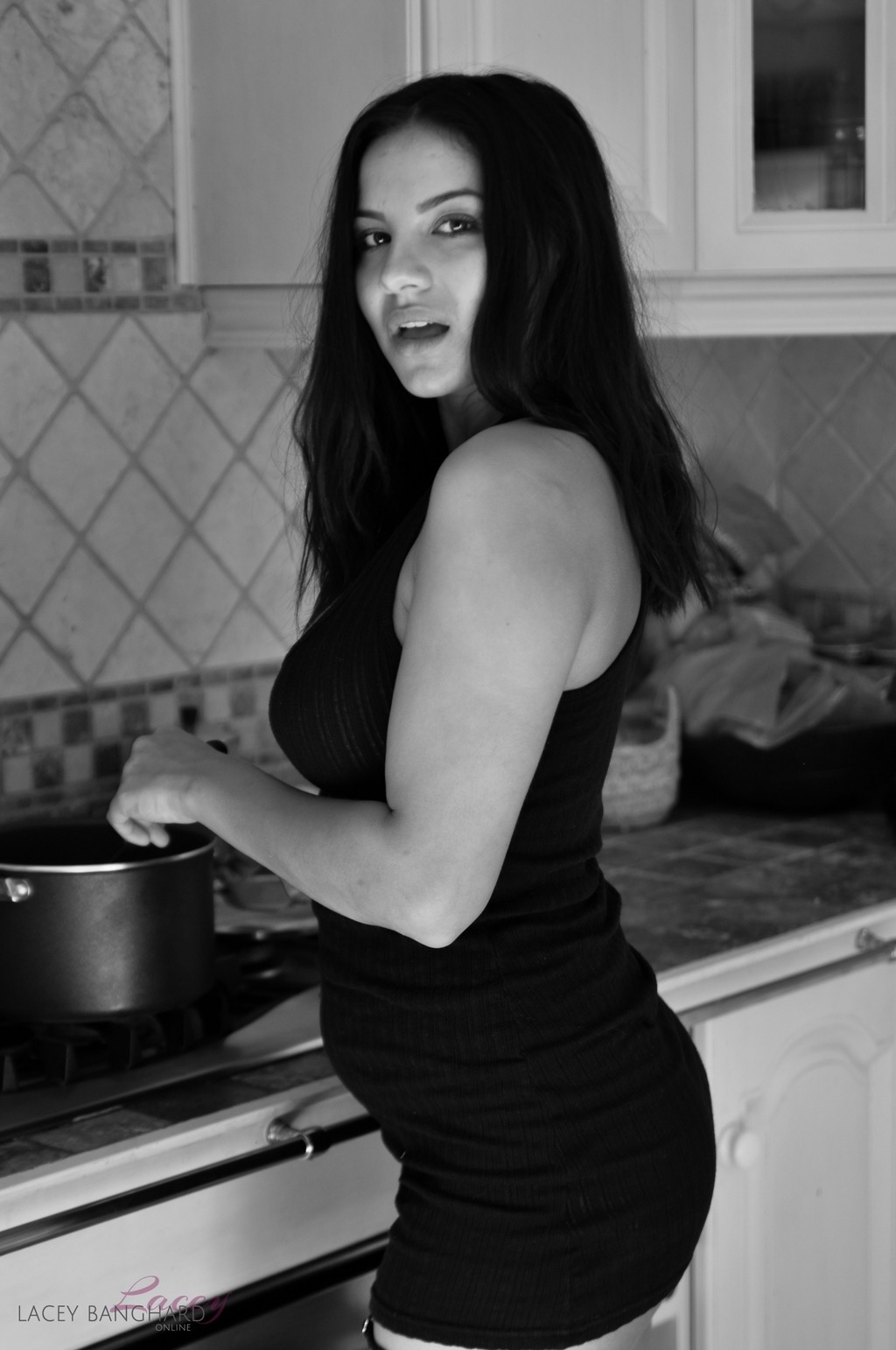 Lacey Banghard In The Kitchen 01