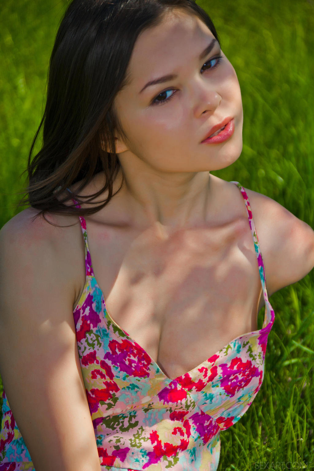 Nastya K Masturbating In A Public Park 04