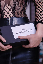 Anie Darling In Rubber Toys