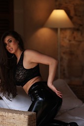 Sarah Mcdonald In Latex Lover