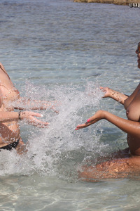 Hot girls at the beach