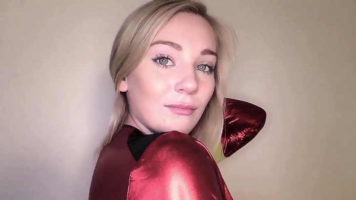 Beth Lily Teasing In Red