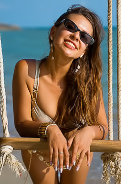 Chica Minori In Tropical Tease